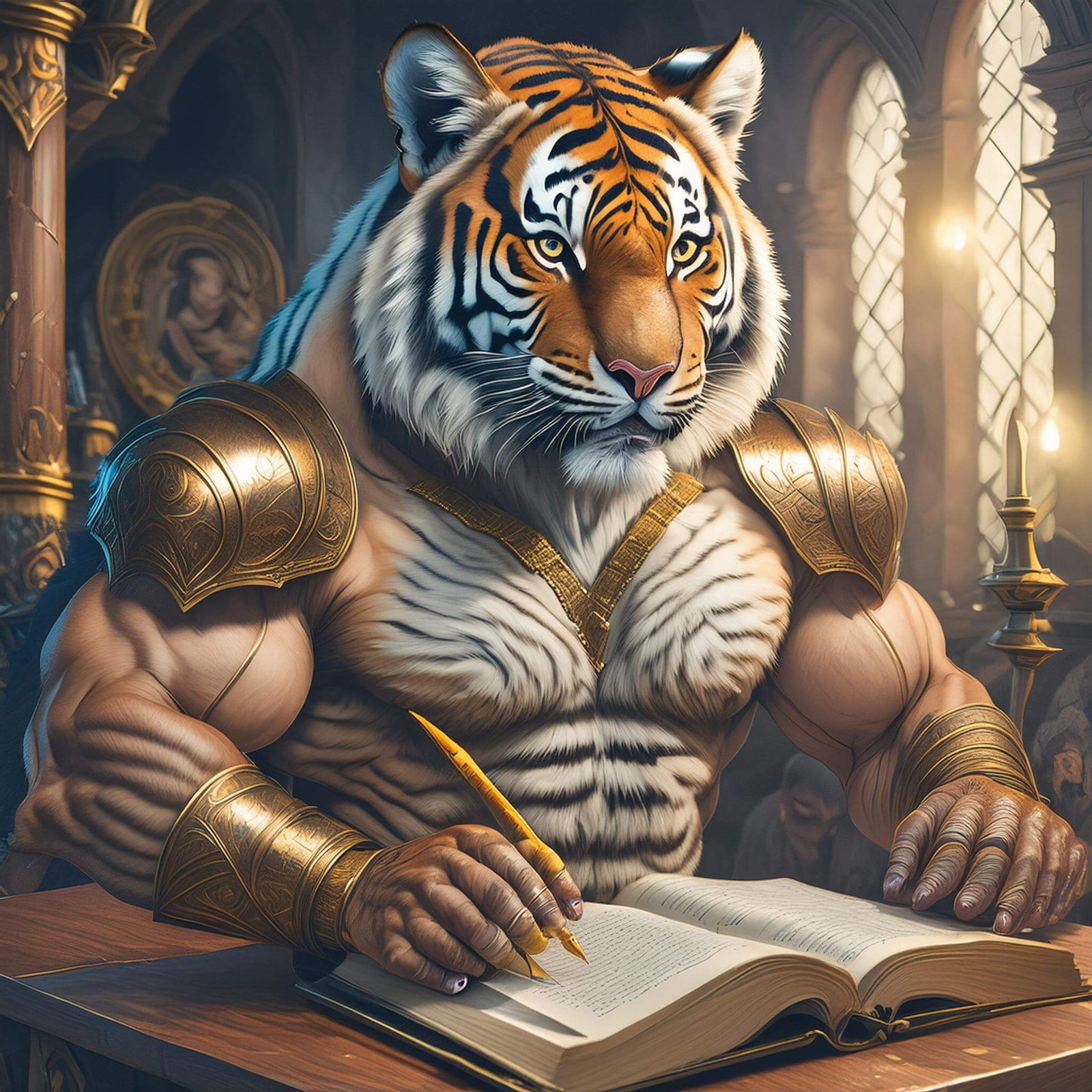 Writer Tiger Picture